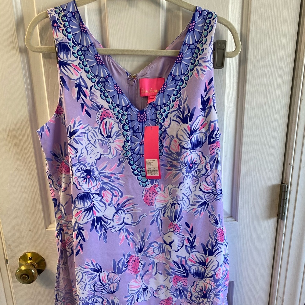 Lilly Pulitzer Ronnie shift romper size 12 NWT